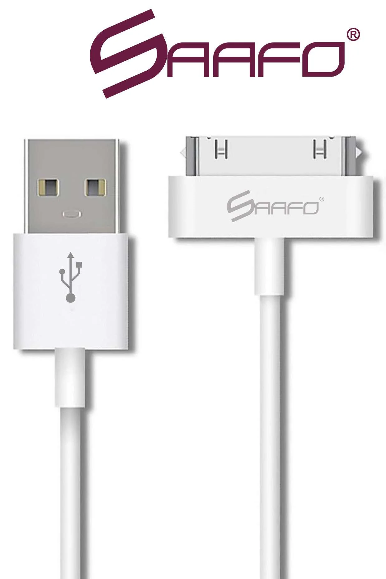 SAAFO USB Data Cable for 4G/4S - 1 Meter - SF0016 - Image 4