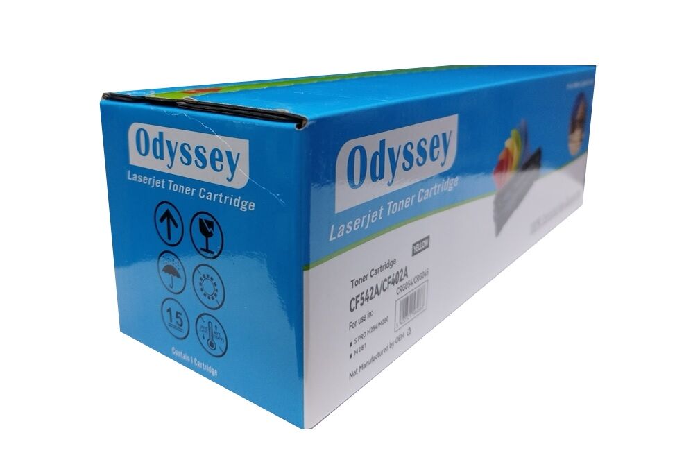 ODYSSEY Compatible Toner Cartridge (Yellow) for HP 402A CF542A / CF402A / CRG054 / CRG045 - DC0030 (S PRO M254 / M280 / M281) - Image 3
