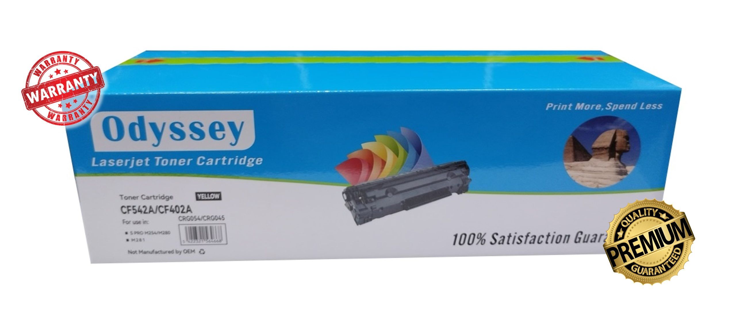 COMPATIBLE TONER CARTRIDGE (YELLOW) FOR HP 402A CF542A / CF402A