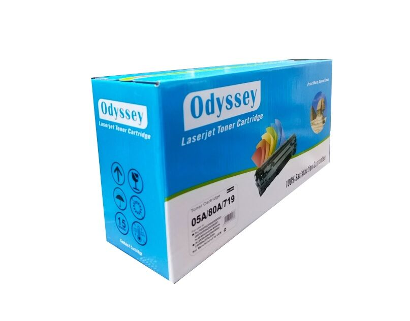 ODYSSEY Compatible Toner Cartridge (Black) For HP 80A CF280A - DC0025 (P2030/P2033/P2034/P2036/P2037/P2050/P2053/P2054/P2055/P2056/P2057 & More Models) - Image 2